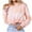Pink, variant on Womens Plus Size Clearance Women's Tie Dyed Hooded Loose Fitting Casual Pullover Drawstring Long Sleeved Sweater