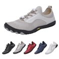 thumbnail image 2 of NOKIO Men's Sneakers Comfortable Wide Width Athlet𝗂c Shoes S𝗅ip On Elastic Adjuatable Strap Cycling Shoes Outdoor Sport Wading Shoes Lightweight Anti-S𝗅ip Swim Shoes, 2 of 6