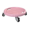 thumbnail image 2 of Siruishop Abdominal Trainer Roller Disc Exercise Sliders for Fitness Equipment Gym Use Pink, 2 of 8