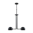 thumbnail image 6 of Chandelier 4 Light Matte Black Metal     -Traditional Installation Capital Lighting 433141Mb, 6 of 6