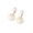 White, variant on Wedding Earrings Shell Pearl Dangle Stud Earrings for Women S925 Silver Seashell Drop Earrings Cold Style Beach Vacation Jewelry Gifts Party Wedding Fashion