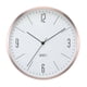 thumbnail image 1 of CHAO Reloj de pared de metal, moda, barrido simple, silencioso, segundo reloj de cuarzo, dorado champán, 1 of 5