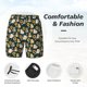 thumbnail image 3 of Fotbe Bear Sunflower Traje de Baño para Hombre – Shorts de Natación de Secado Rápido con Forro y Bolsillos-Large, 3 of 6