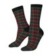 thumbnail image 1 of Fotbe Tartan Plaid Calcetas Largas con Estampado para Hombre y Mujer – Calcetas de Compresión Transpirables y Elásticas, Viajar y Uso Diario Talla 5-11, 1 of 6