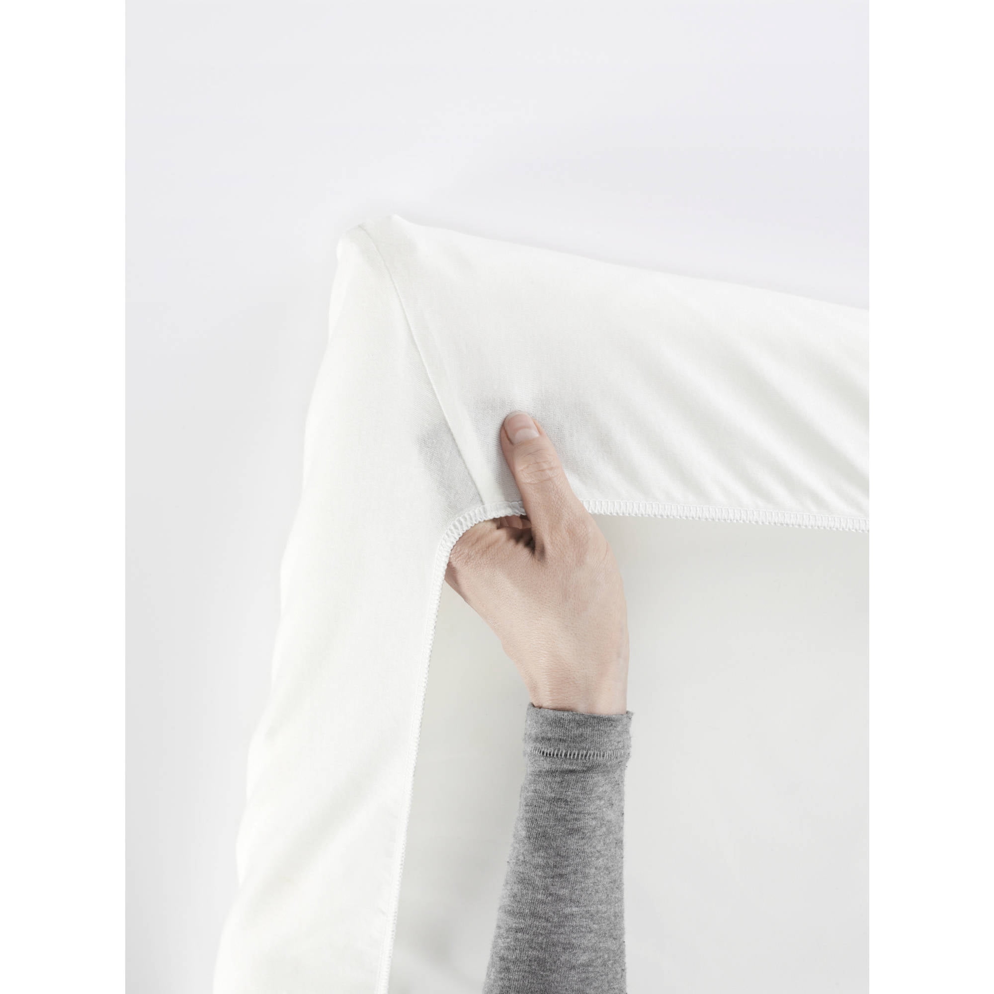 BabyBjorn Fitted Sheet for Travel Crib Light, White
