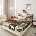 thumbnail image 4 of Castle Fairy Safari Bear Deer Full Size Sheets,Fishing And Hunting Bed Sheets, 4 of 7