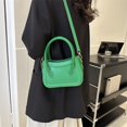 thumbnail image 1 of Bolso de mano para mujer, Bolso de mano de piel sintética, elegante Bolso bandolera (verde), 1 of 6