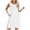 White, variant on Staron Women Dresses Summer Casual Spring Sleeveless Pleated Solid Sundress Round Neck Travel Vacation Dress