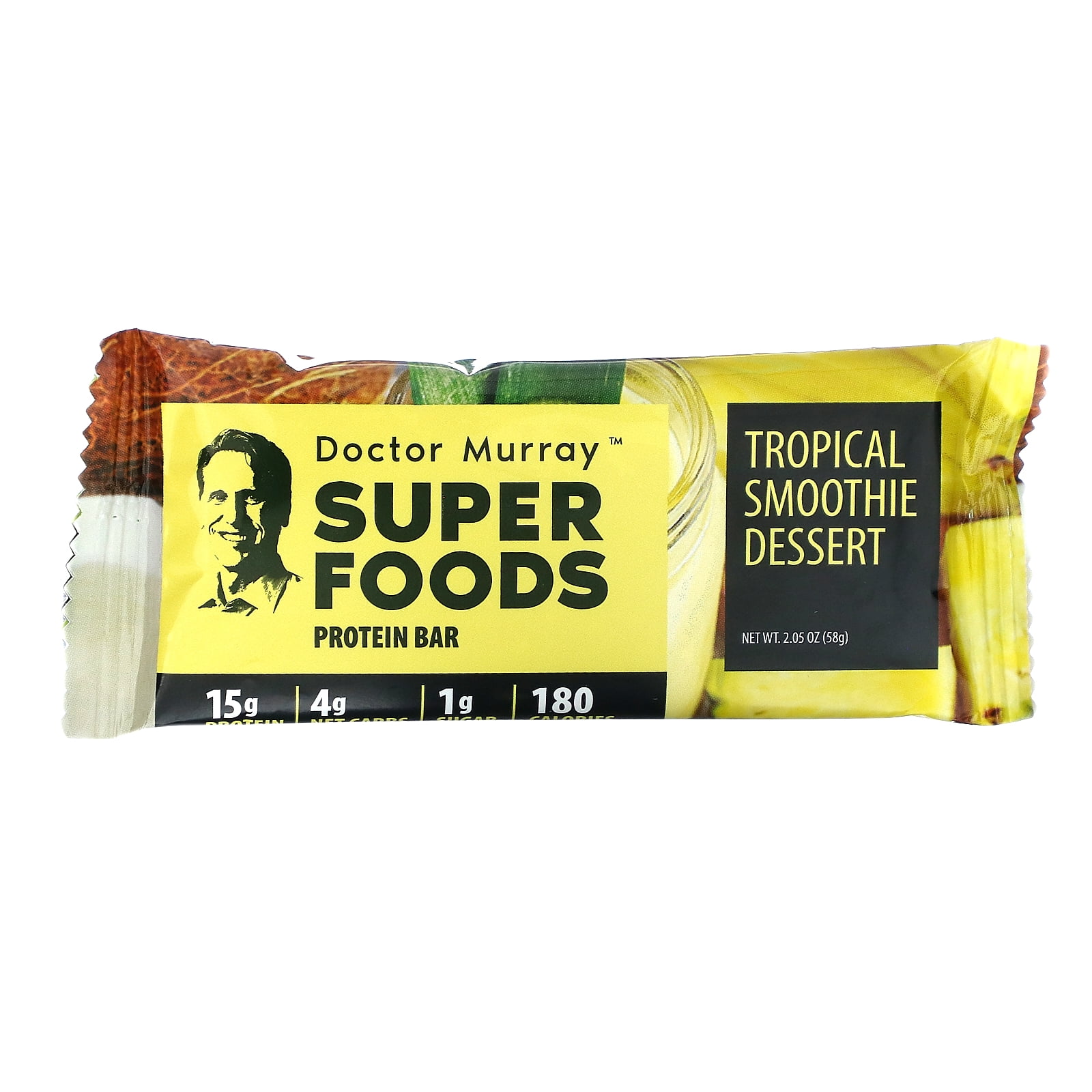 Dr. Murray's Super Foods, 3 Seed Protein Powder, Pumpkin + Flax + Sunflower, Vanilla, 2 lb (908 g)