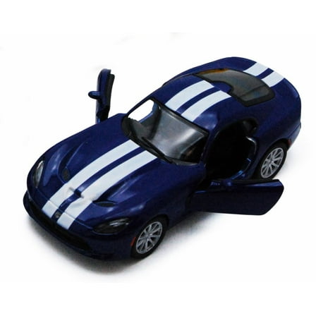2013 Dodge SRT Viper GTS, Blue - Kinsmart 5363DF- 1/36 scale Diecast Model Toy Car (Brand New, but NOT IN BOX)