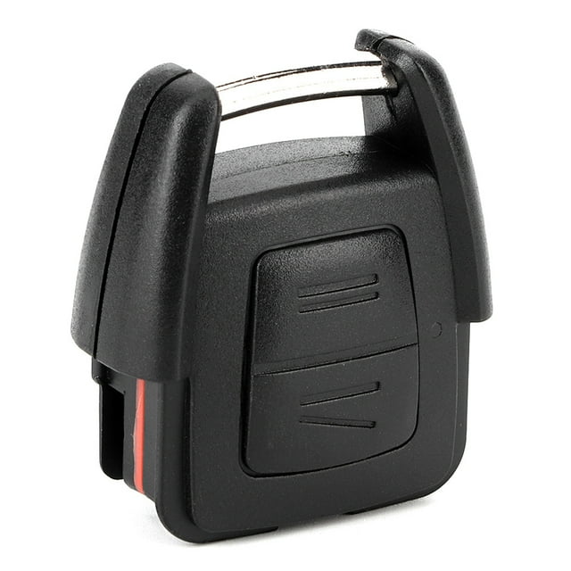 Coque de Clé de Voiture Coque de Clé de Voiture Coque de Porte-Clés Couverture de Porte-Clés 2 Boutons Coque de Porte-Clés Télécommande Coque de Clé de Voiture Accessoire de Remplacement Compatible avec OPEL