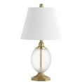 thumbnail image 2 of Safavieh Kaiden Modern Abstract 24 in. H Table Lamp, Clear/Brass Gold, 2 of 5