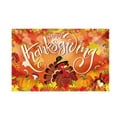 thumbnail image 2 of Thanksgiving 3X5 Outdoor Large Happy Thanks Giving For Outside Flagpole Double Printed 3X5 Ft Turkey Pumpkin Fall Autumn Garden Banner Flags_ Banners & Accessories Easy To Use, 2 of 5
