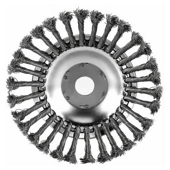 Brush cutter head 6IN, for brush cutters, silver,