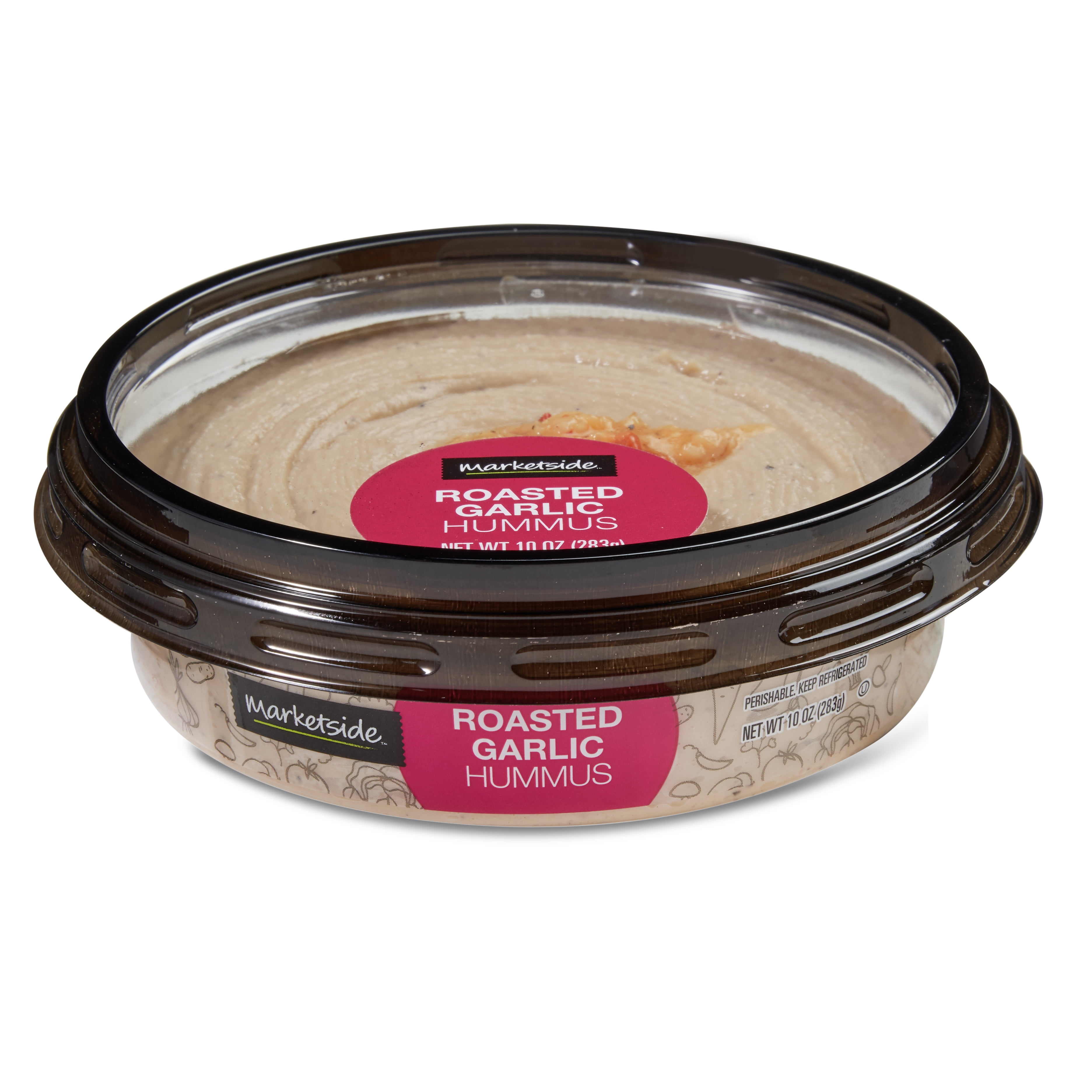 Marketside Roasted Garlic Hummus, 10 oz