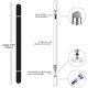 thumbnail image 2 of czcpp-Stylus Pen 2 Pack, Lápiz Óptico para Pantalla Táctil, Lápiz Capacitivo de Alta Sensibilidad Compatible con Tabletas, Móviles, Teléfono Inteligente Android, Samsung Galaxy Note / Tab (Negro+Blan, 2 of 4