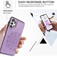thumbnail image 5 of Funda tipo cartera para Samsung Galaxy A32 de 0.18 oz, de piel sintética, resistente, resistente, a prueba de golpes, con ranuras para tarjetas, funda para teléfono con soporte para efectivo para, 5 of 5