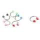 thumbnail image 4 of 105 piezas de joyería corporal para piercing de ceja, ombligo, lengua, nariz, barra., 4 of 5