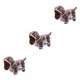 thumbnail image 5 of Greeniant Chubasquero impermeable para mascotas para cachorros - Hebillas de doble Chaqueta de ropa transparente de secado rápido Marco blanco L Type1 NO1, 5 of 6