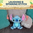 thumbnail image 4 of Kids Preferred Disney Laughing & Spinning Stitch Stuffed Animal Plush Toy, 4 of 6