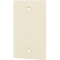 thumbnail image 2 of Power Gear Single Blank Oversized Wall Plate Cover, Light Almond, 44774, 2 of 5