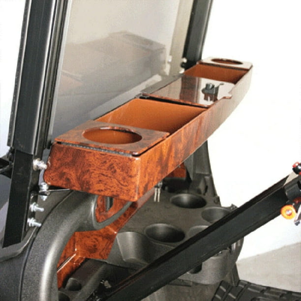Golf Cart Regal Burlwood Dash Organizer/Beverage Tray (Universal Fit