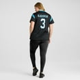 thumbnail image 7 of Women's Nike Raheem Blackshear Black Carolina Panthers Team Game Jersey, 7 of 7