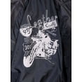 thumbnail image 3 of Scully Western Jacket Mens Leather Zip Motorcycle Stripe Onyx 992-92, 3 of 3