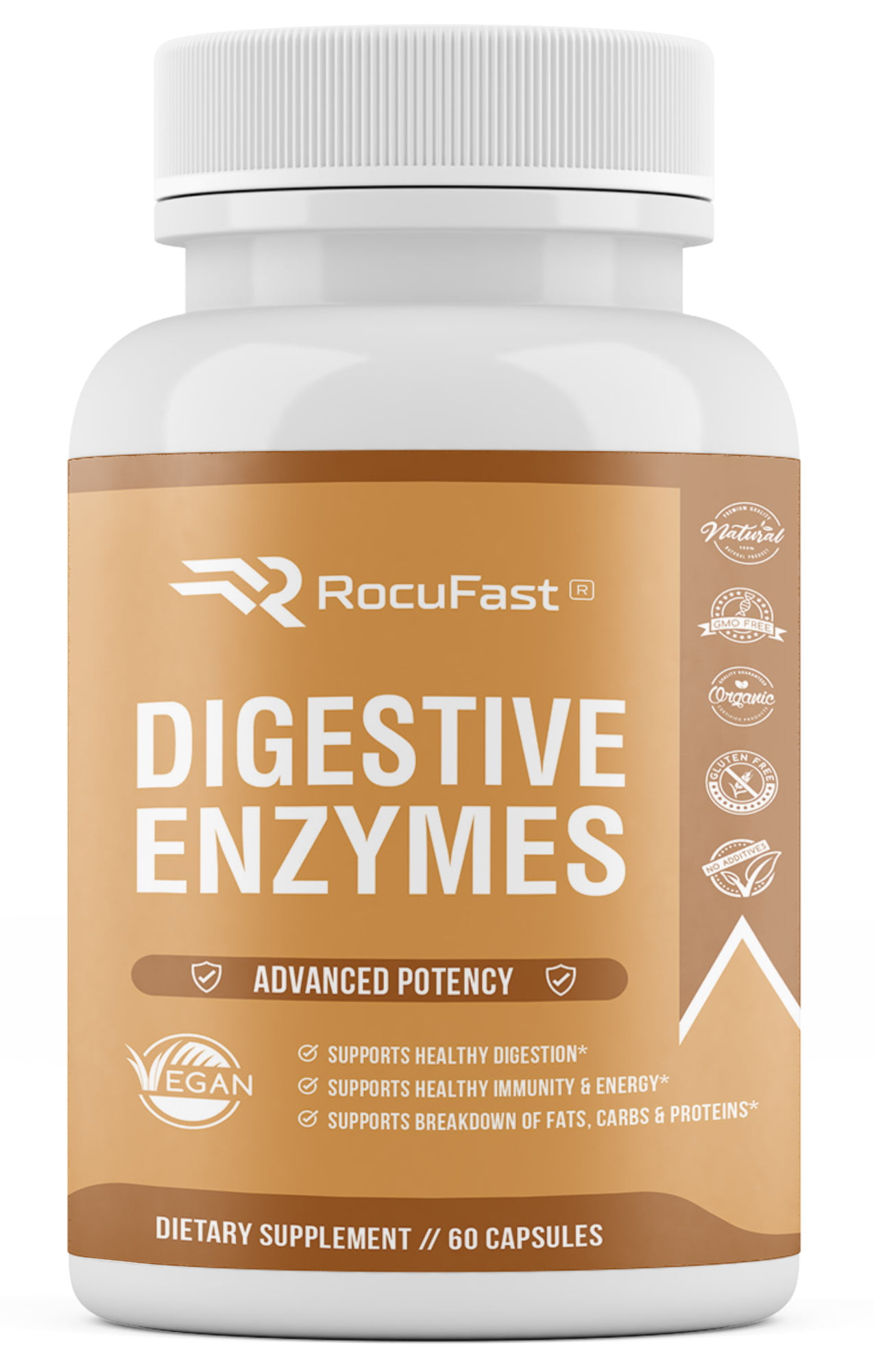 Digestive Enzymes Plus Prebiotics And Probiotics Natural Support For