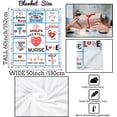 thumbnail image 3 of Teacher Gifts for Women Men, Soft Cozy Best Teacher Throw Blanket, Teacher Appreciation Gifts Blanket Fleece Flannel, Teachers Day Graduation Retirement Thank You Gifts Ideas for Mentor, 50x60 Inch, 3 of 5