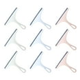 thumbnail image 1 of 9PCS Glass Wiper Multi-purpose Glass Squeegee Portable Household Glass Cleaner Modern Hangable Window Wiper Simple Car Glass Scraper for Car Home Use Random Color, 1 of 8