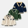 thumbnail image 5 of GYRATEDREAM Unisex Cardigans Sweater Boy' Girls' V-Neck School Uniform Cotton Knit Sweaters 2-6T, 5 of 6