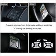 thumbnail image 2 of Inner Car Steering Wheel Button Trim Cover Aluminum Alloy Decoration Stickers Replacement For Mercedes Benz ML GL GLK GLA CLA CLS SL A B C E G Class Interior Accessories (12pcs), 2 of 5