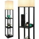 thumbnail image 1 of Lámpara de pie Lamp SHINE HAI 3 en 1 con estante, 160 cm, USB tipo C AC, 1 of 8