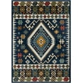 thumbnail image 2 of Well Woven Ravia Blue Southwestern Medallion Area Rug 4x6 (3'11" x 5'3"), 2 of 7