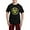 With Red Plaid Pant, variant on CafePress - Zombie Outbreak Response Team Pajamas - Men's Dark Loose Fit Cotton Pajama Set