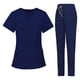 thumbnail image 1 of Conjunto de uniforme médico Strade Fareast Limited para mujer Azul Oscuro L, 1 of 8