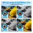 thumbnail image 4 of 7 Inch Fishfinder Underwater Fishing Camera Double Lamp 30LEDs 15M 30M 50M Waterproof For ICE/Sea/River Fishing ,High Definition, 4 of 7