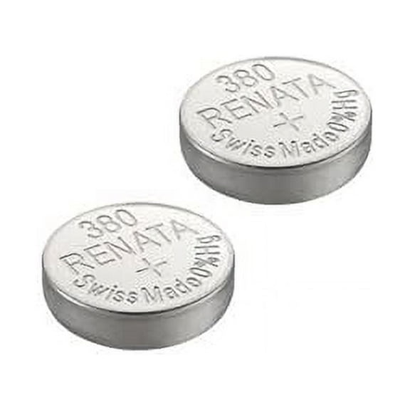 Renata Watch Battery Swiss Made Renata 380 or SR936SW 1.5V (2 Batteries, 380 or SR 936 SW)