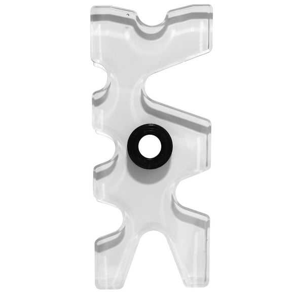 Soporte para tacos de billar de acrílico transparente con cabeza de alce, accesorio para palos de nueve bolas