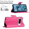 thumbnail image 3 of for Google Pixel 8 Pro Wallet Case, Elegant Card Holder Cash Slot PU Leather Kickstand Shoulder Strap Shockproof Protective Flip Women Girls Case Cover for Google Pixel 8 Pro, Rose, 3 of 6