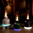 thumbnail image 4 of Moyic Humidificador de aire de 280ML, lámpara de queroseno Retro recargable por USB con luz LED, difusor de aromaterapia, generador de niebla Humidificadores Verde Moyic HA008670-03B, 4 of 6