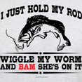 thumbnail image 3 of CafePress - Hold My Rod T Shirt - Men's Classic Graphic T-Shirt, 3 of 4
