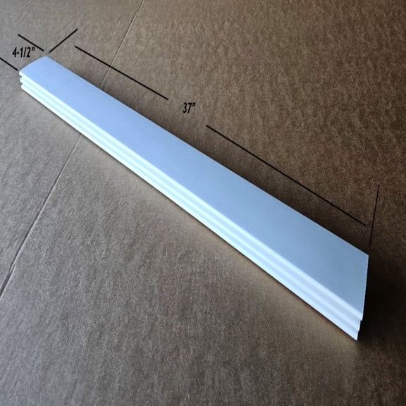 Shutter Louver Replacement Kit 3 Pack 4-1/2" x 7/16" x 37” Hardwood