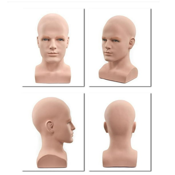 Realistic Male Mannequin Head