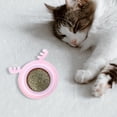 thumbnail image 4 of Juguete de hierba gatera Salvador para gatos montaje en pared Bola de Ciervo rosa, 4 of 7