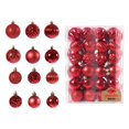 thumbnail image 2 of 48 Uds. Colgante de bolas de Navidad, 6cm 4cm inastillables adornos de bolas colgantes de de Navidad para Festival fiesta en casa decoración de Rojo Sunnimix colgante colgante, 2 of 8