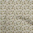 thumbnail image 1 of oneOone Velvet Light Gray Fabric Floral Sewing Material Print Fabric By The Yard 58 Inch Wide, 1 of 4