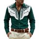 thumbnail image 1 of Camisetas de Navidad de Manga Larga para Hombre Camiseta de Manga Larga Casual de Moda para el Otoño Invierno Al Aire Libre Diario, 1 of 4