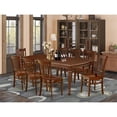 thumbnail image 6 of Atlin Designs Asian Hardwood Mahogany Dining Table Set Rectangular 78" Unassembled, 6 of 6